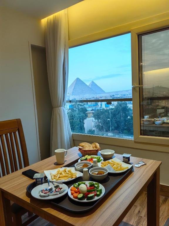 Two-Bedroom Suite with Balcony & Pyramids View