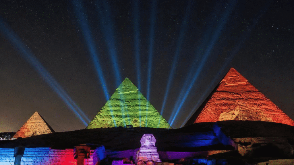 Pyramids Sound & Light Show — Evening Experience