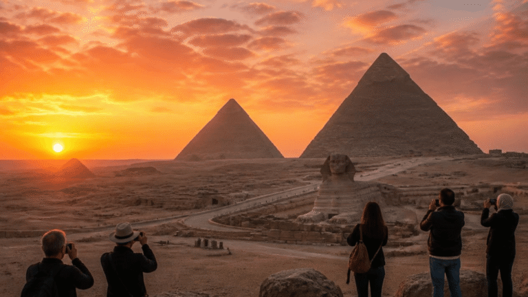 Sunrise at the Pyramids — Private Photography Tour