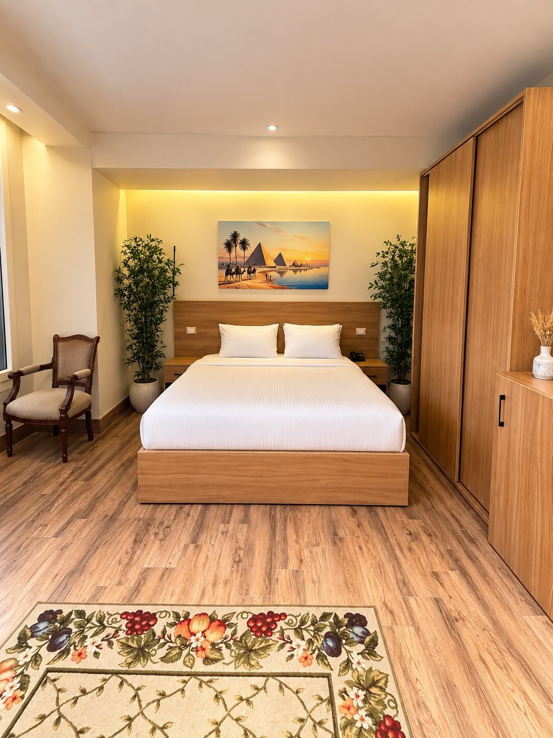King Room with Pyramids View — main view